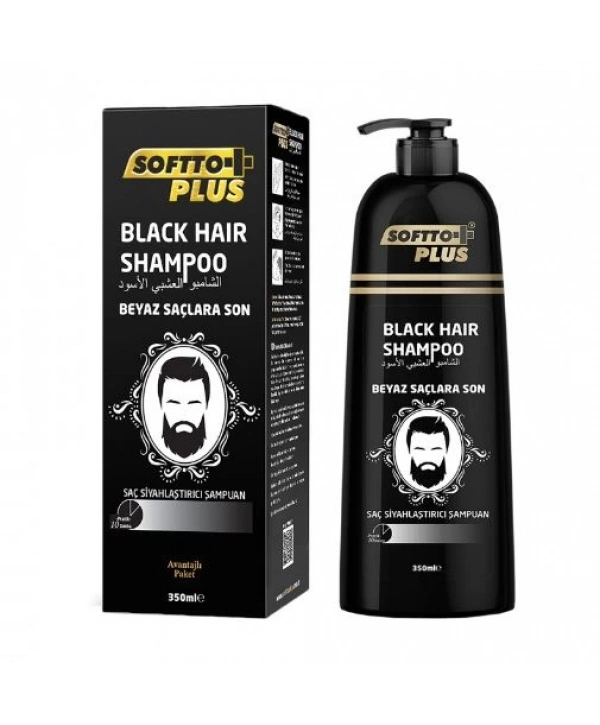 Black Hair Shampoo 350 ml