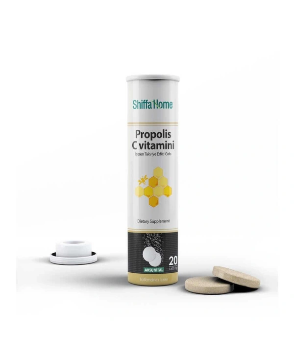 C Vitaminli Propolis Efervesan 20 Tablet
