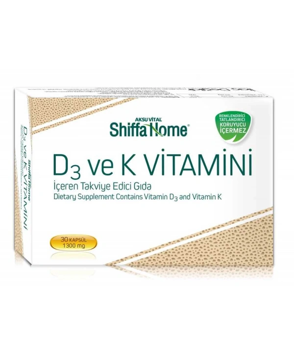 D3 ve K2 Vitamini