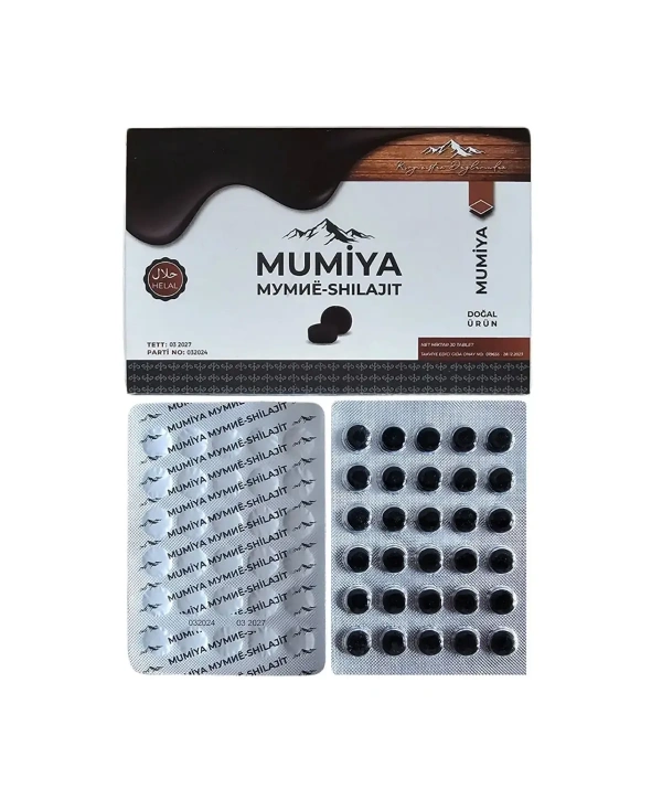 Doğal Mumiyo Takviye Edici 30 Tablet