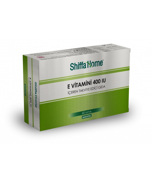 E VİTAMİNİ 400 IU 700 MG X 60 SGEL