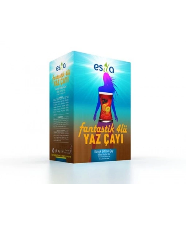 Fantastik Dörtlü (Yaz Çayı) Karışık Bitkisel Çayı 45li