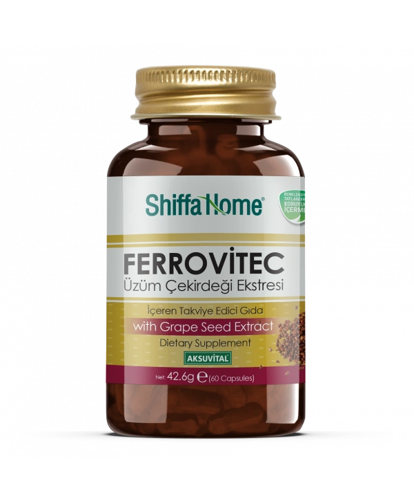 Ferrovitec Üzüm Çekirdeği Ekstresi Kapsül