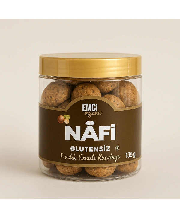 Glutensiz Fındık Ezmeli Kurabiye 135gr