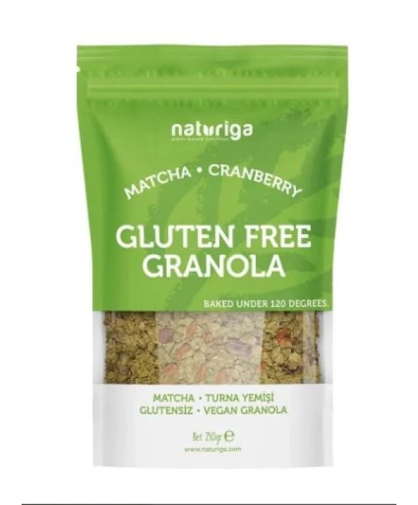 Glutensiz Matcha & Cranberry Granola(250 gr)