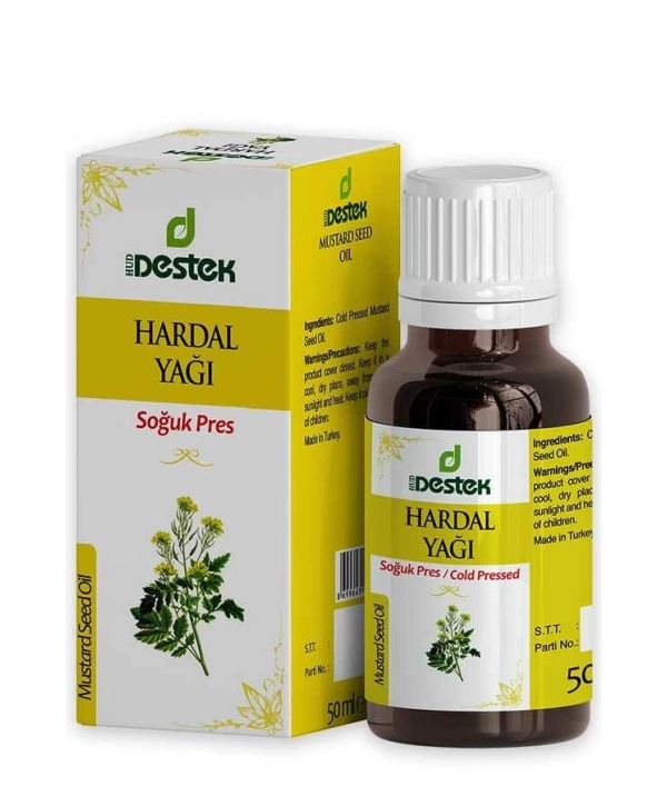 Hardal Yağı (Soğuk Pres) 50 ml