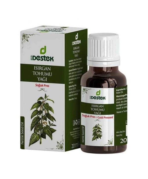Isırgan Tohumu Yağı (Soğuk Pres) 20 ml
