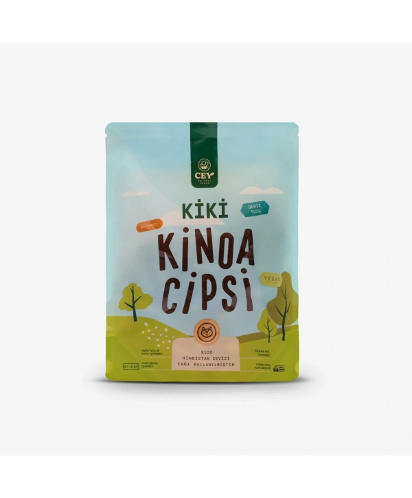 Kiki Deniz Tuzu Kinoa Cipsi 30 g