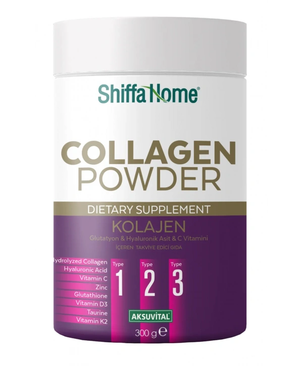Kolajen, Glutatyon & Hyaluronik Asit & C Vitamini İçeren Takviye Edici Gıda
