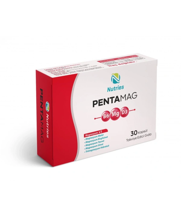 NUTRİES PENTAMAG 30 KAPSÜL