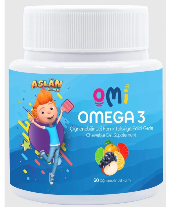 OMİ OMEGA-3 60 ÇİĞNENEBİLİR JEL FORM