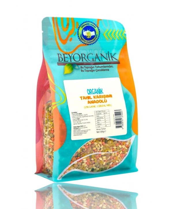 Organik Anadolu Tahıl Karışımı 500gr