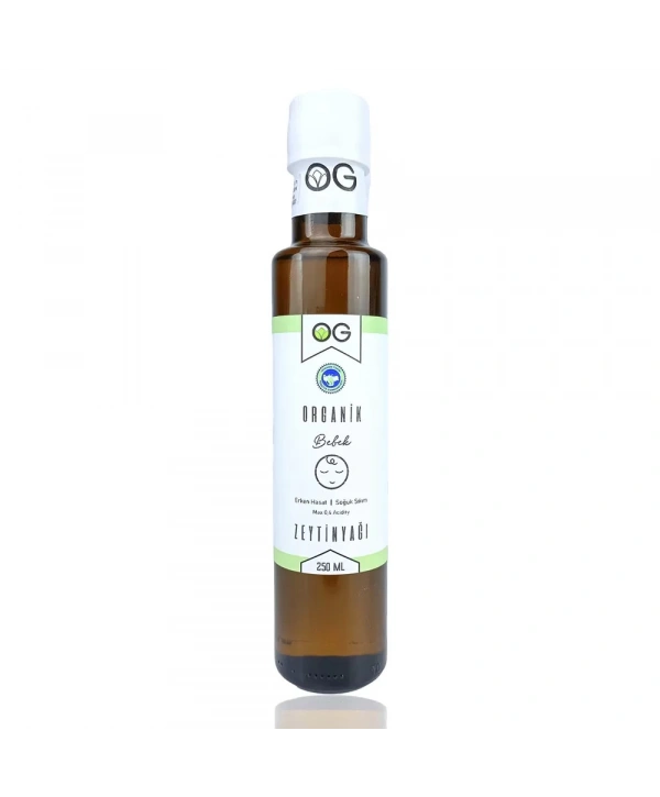 Organik Bebek Zeytinyağı 250 ML +6 Ay
