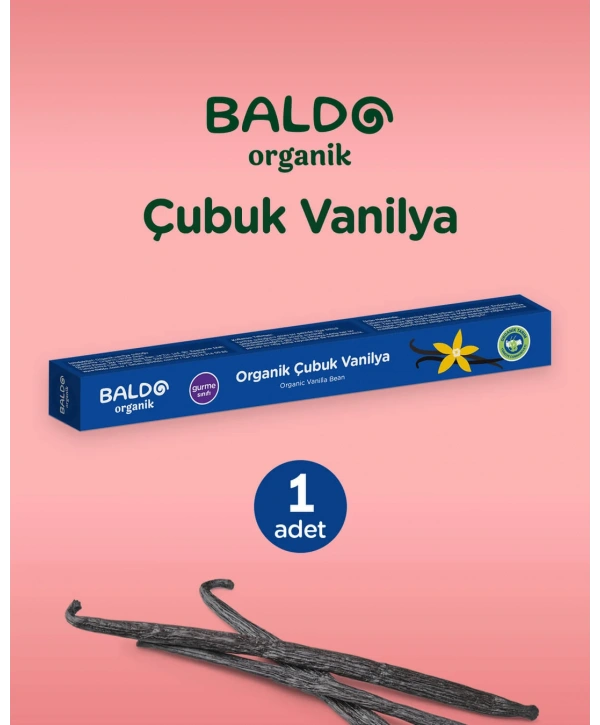 Organik Çubuk Vanilya 1 adet