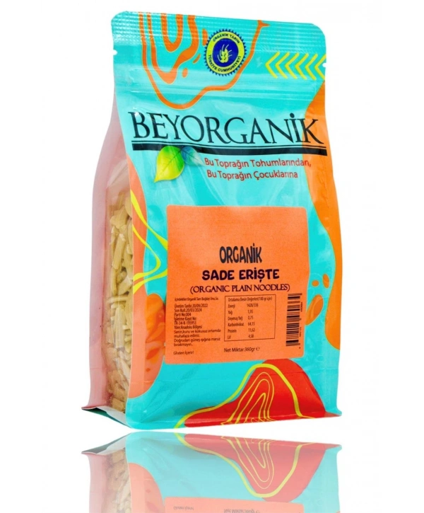 Organik Erişte 360gr