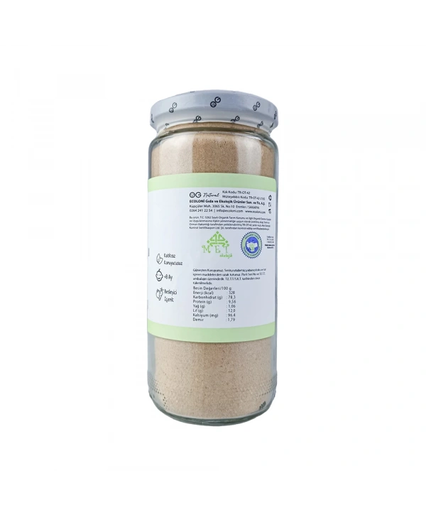 Organik Keçiboynuzlu Bebek Muhallebisi Karışımı 320 Gr +8 Ay