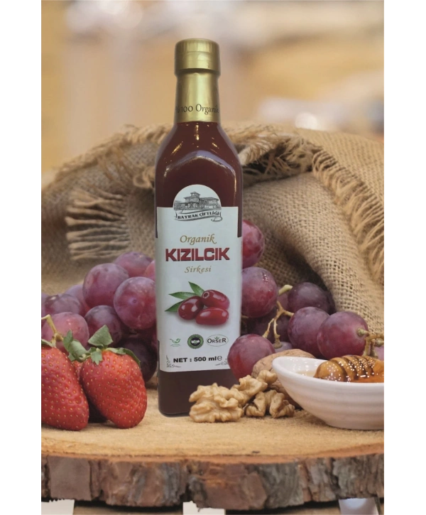 Organik Kızılcık Sirkesi (500ml)