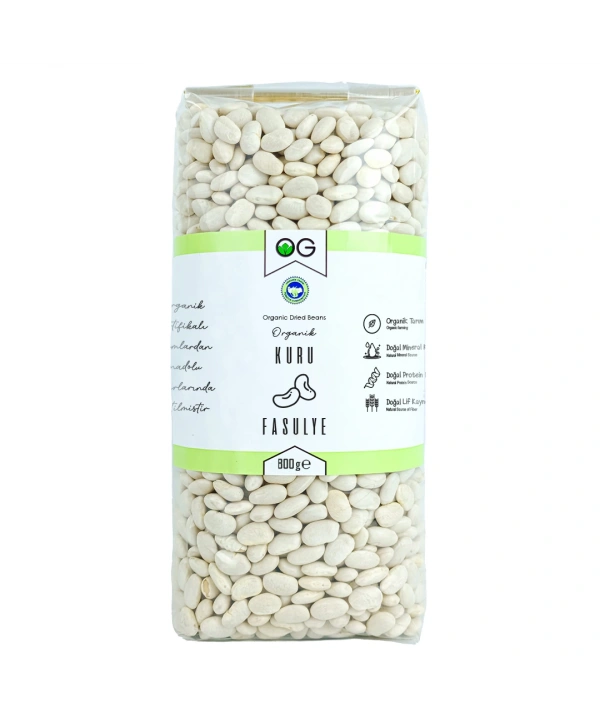 Organik Kuru Fasulye 800 Gr