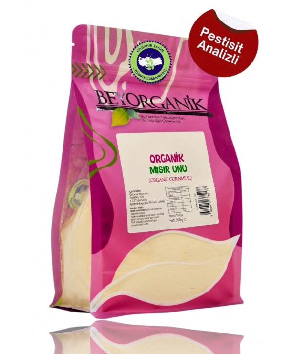 Organik Mısır Unu 500gr