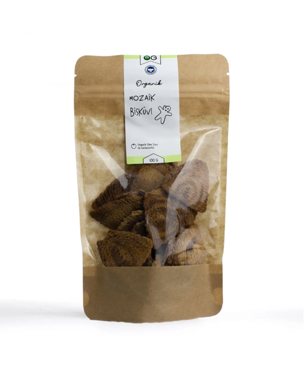 Organik Mozaik Bisküvi 100 Gr