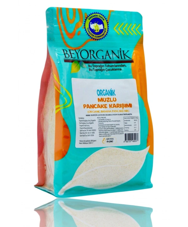 Organik Muzlu Pankek Karışımı 300 gr