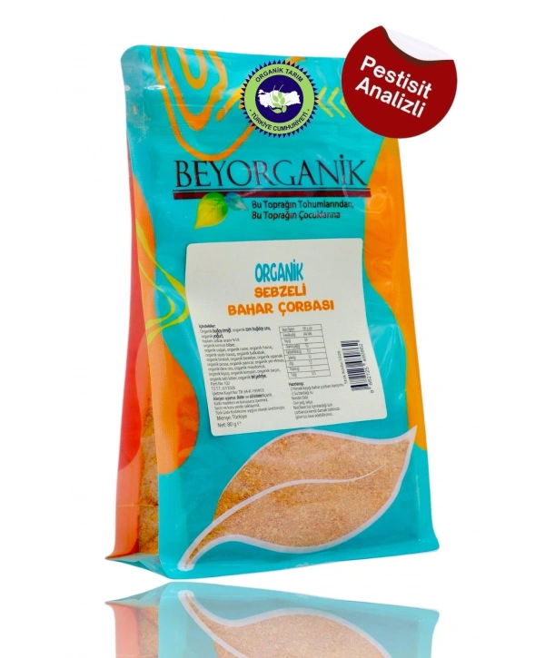 Organik Sebzeli Bahar Çorbası 80gr * (10 Dk Hazır )