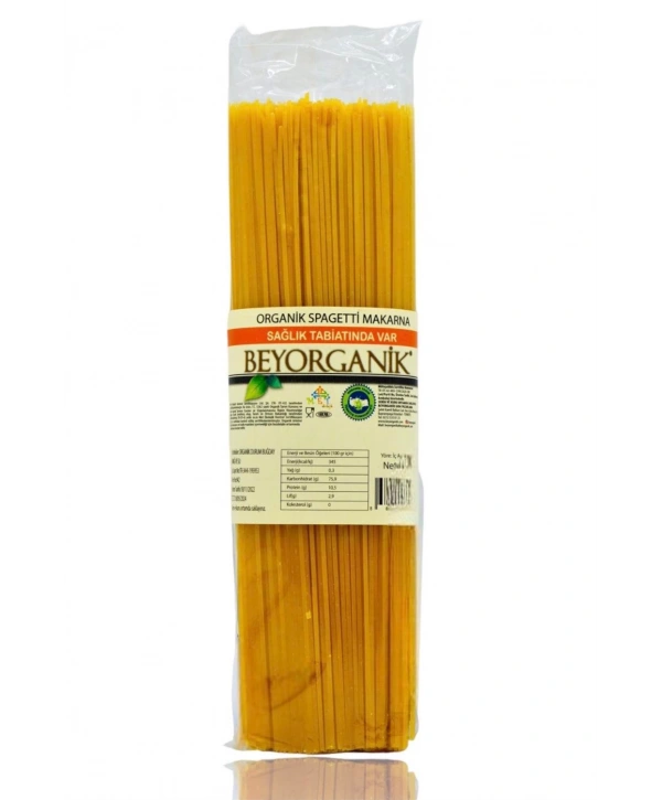 Organik Spagetti Makarna 500gr