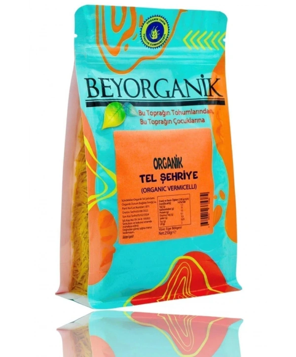 Organik Tel Şehriye 250gr