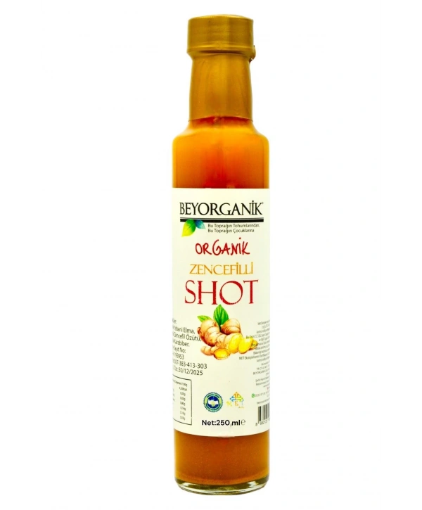 Organik Zencefilli Shot 250ml