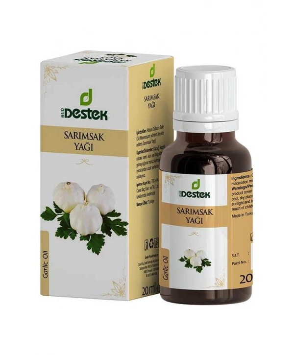 Sarımsak Yağı (Soğuk Pres) 20 ml