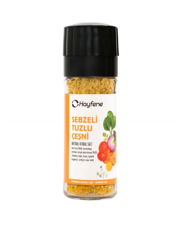 Sebzeli Tuzlu Çeşni - 60 Gr ( Değirmen Kapaklı )