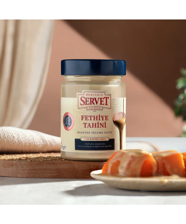 SERVET Tek Kavrulmuş Taze Servet Tahini - 300g