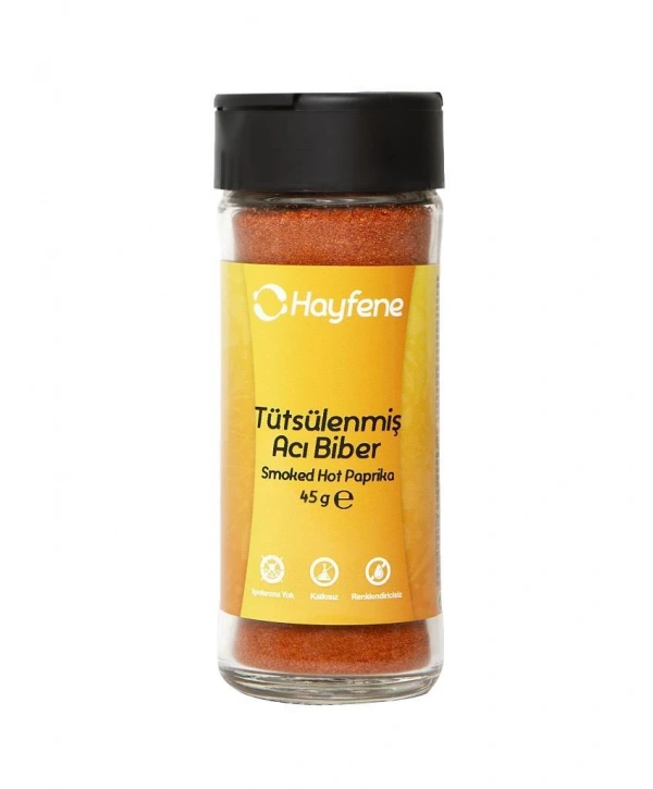 Tütsülenmiş Acı Kırmızı Biber 45 gr