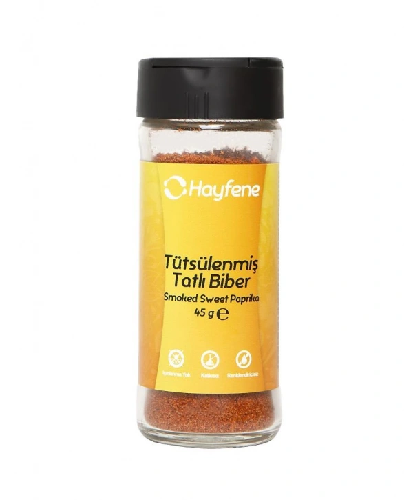 Tütsülenmiş Tatlı Kırmızı Biber 45 gr