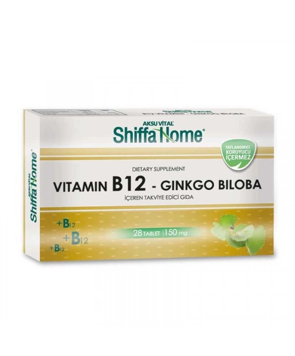 Vitamin B12-Gingko Biloba Tablet