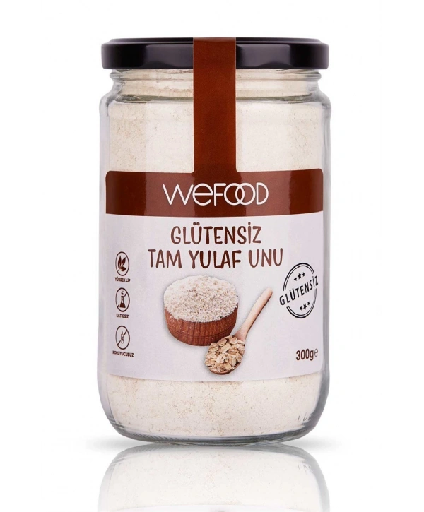 Wefood Glutensiz Tam Yulaf Unu 300 gr