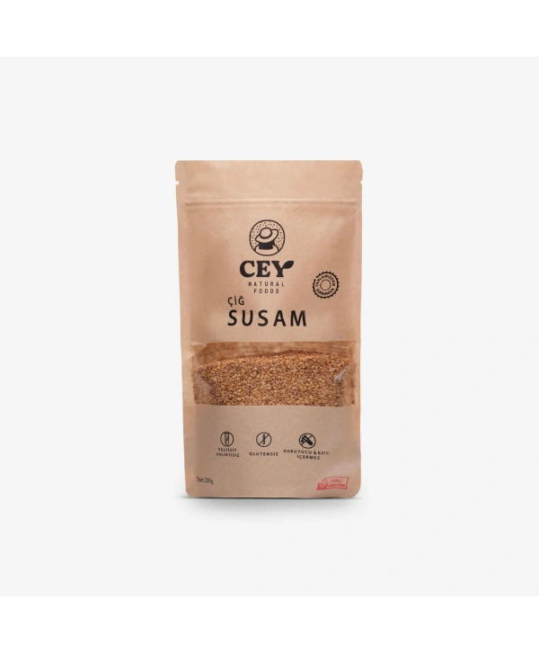 YERLİ Çiğ Susam 200 gr