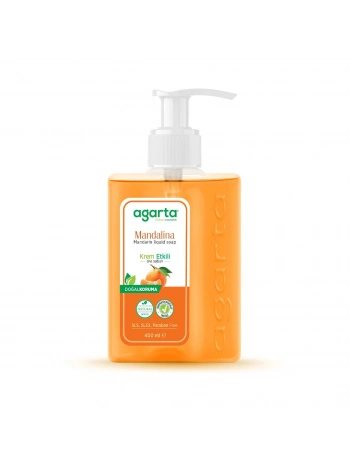 Agarta Doğal Mandalina Sıvı Sabun 400 ml