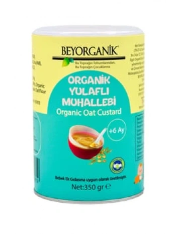 Bebek Ek Gıdası Organik Yulaflı Muhallebi 350gr +6ay