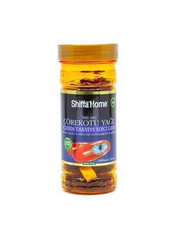 Çörekotu Yağı Softjel 500 mg