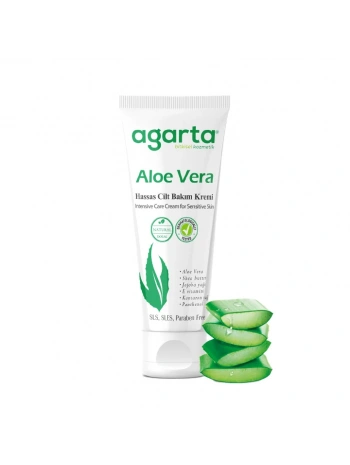 Doğal Aloe Vera Nemlendirici Cilt Kremi 75 ml