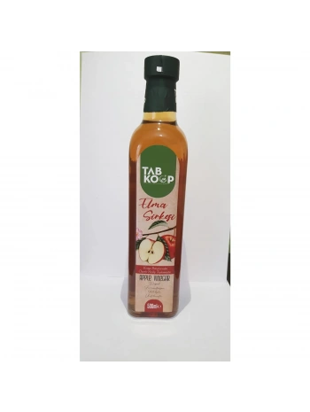 Doğal Fermente Elma Sirkesi Cam Şişe 500ml