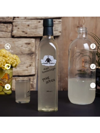 Doğal Fermente Pirinç Sirkesi Cam Şişe 500ml