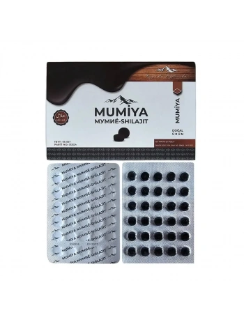 Doğal Mumiyo Takviye Edici 30 Tablet