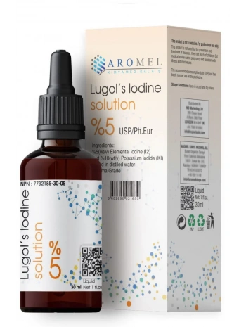 İyot Damlası %5 lik | 30 ml | Damlalıklı Şişe lugol