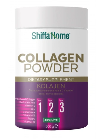 Kolajen, Glutatyon & Hyaluronik Asit & C Vitamini İçeren Takviye Edici Gıda