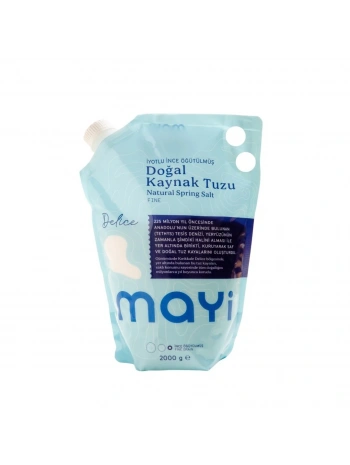 MAYİ ÖĞÜTÜLMÜŞ SOFRA TUZU 2 KG (İYOT İLAVELİ)