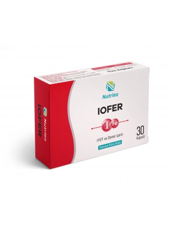 NUTRİES IOFER 30 KAPSÜL