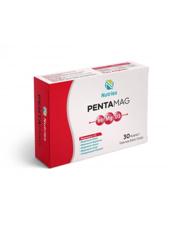 NUTRİES PENTAMAG 30 KAPSÜL