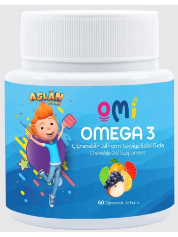 OMİ OMEGA-3 60 ÇİĞNENEBİLİR JEL FORM